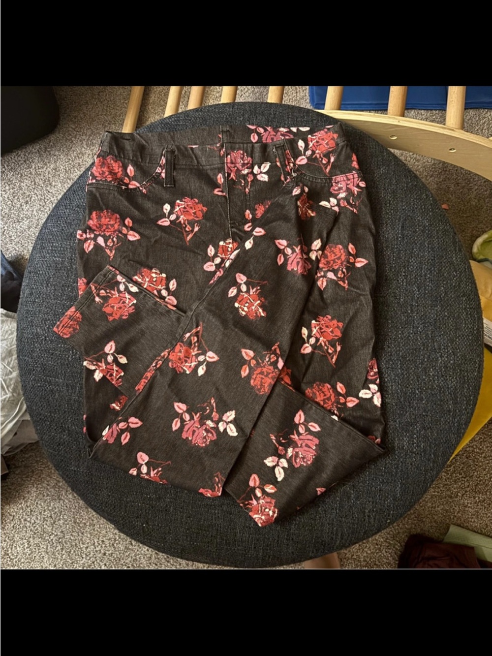 Floral jeggings